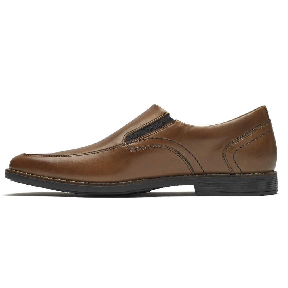 Rockport Singapore Mens Slip-On - Braylon Brown - EV2783906